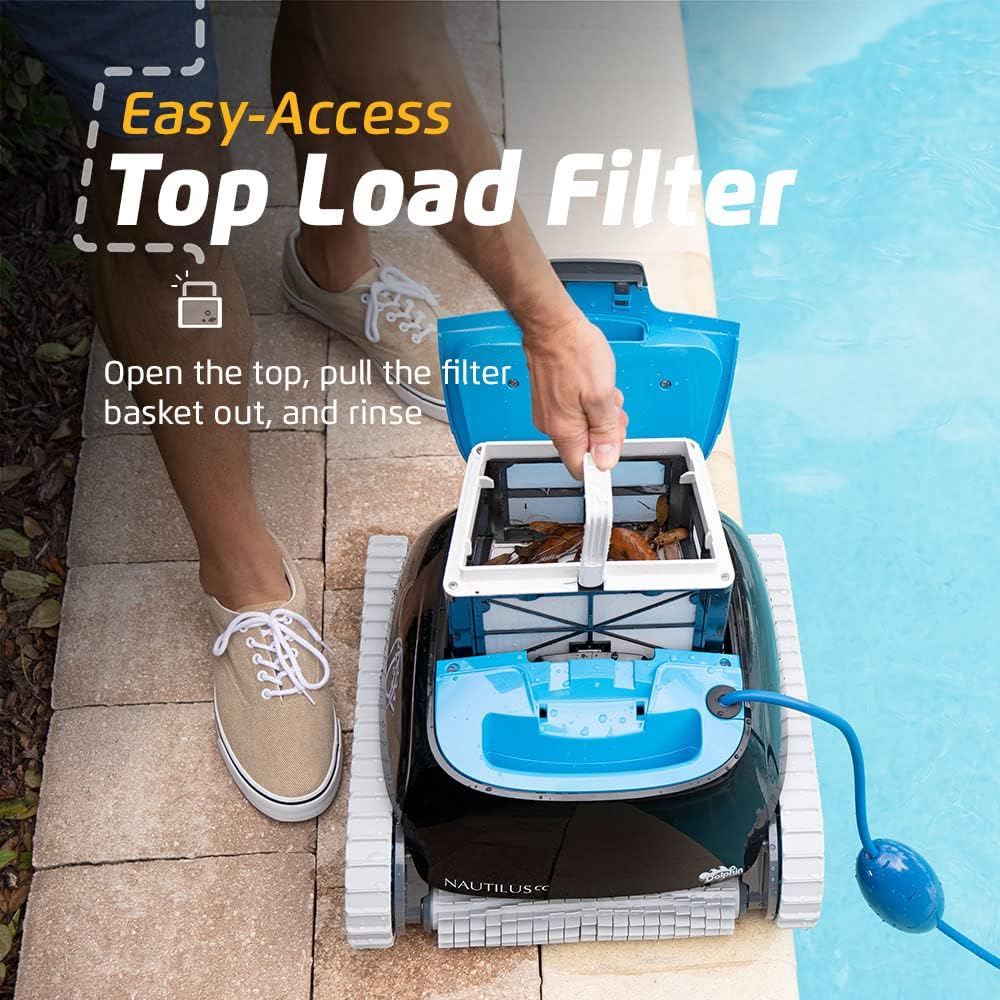 Dolphin Nautilus CC Robotic Pool Vacuum Cleaner All Pools up to 33 FT