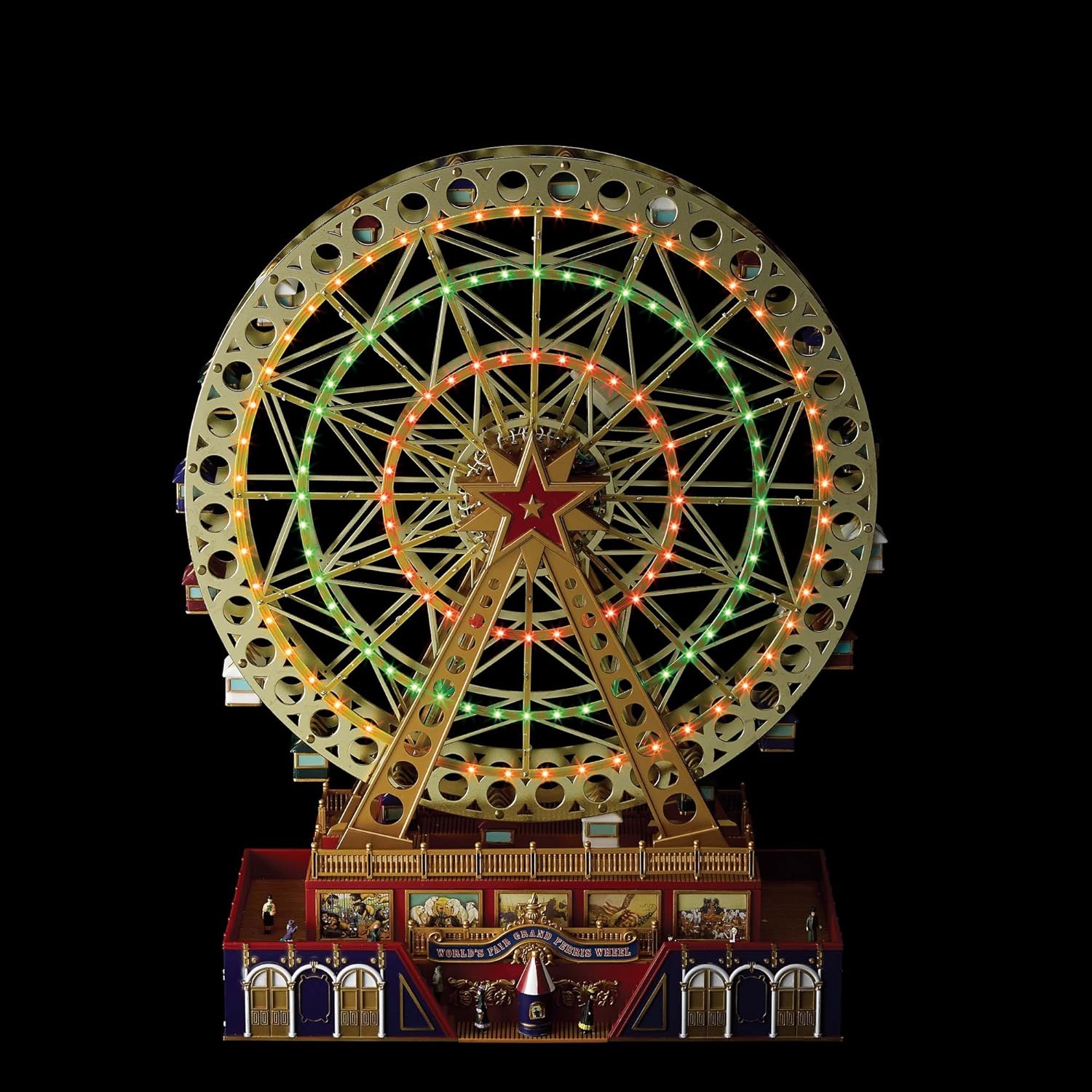 World's Fair Ferris Wheel Musical Animation Indoor Christmas Decor, 15