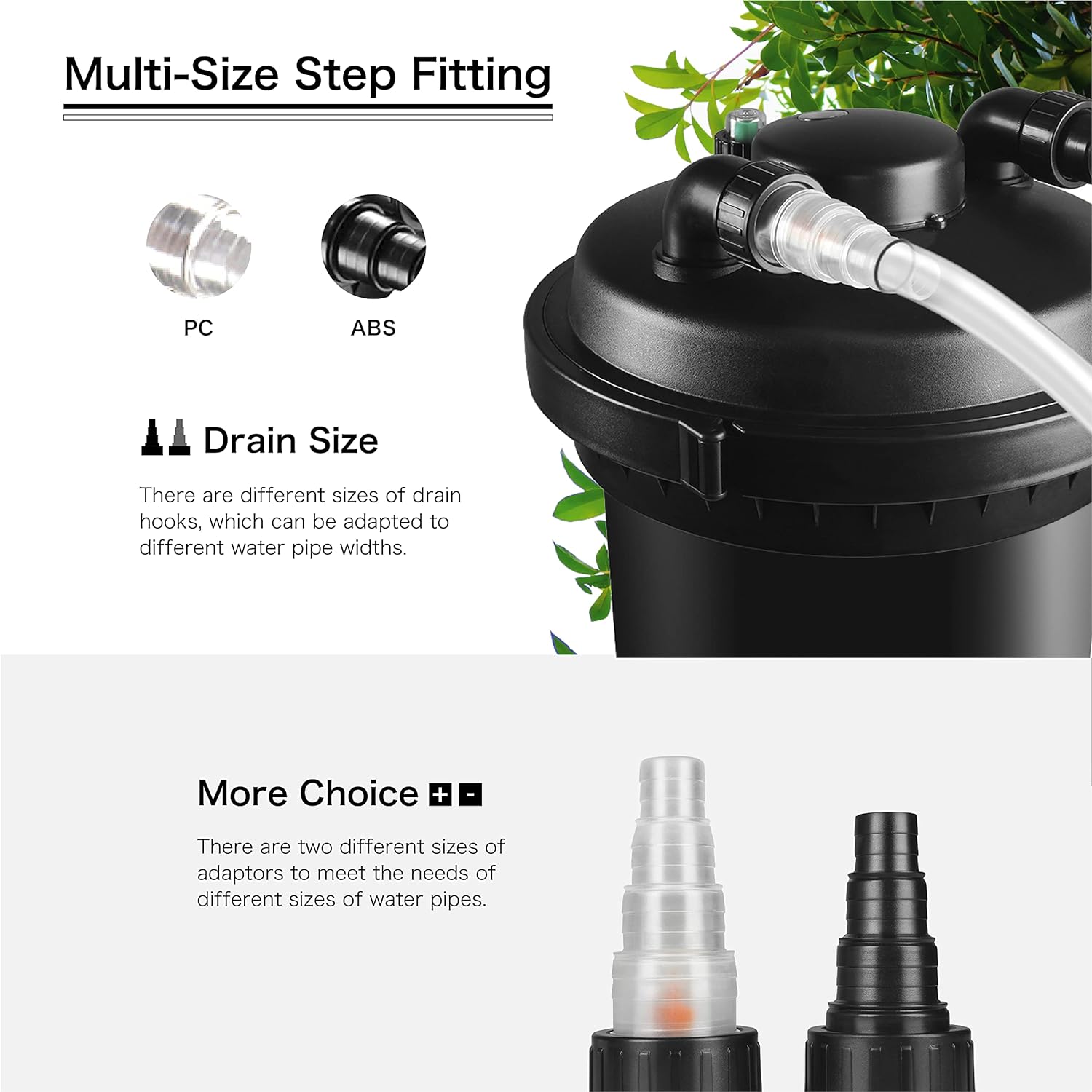 Pond Filter 2700-8000 Gallons 30000L
