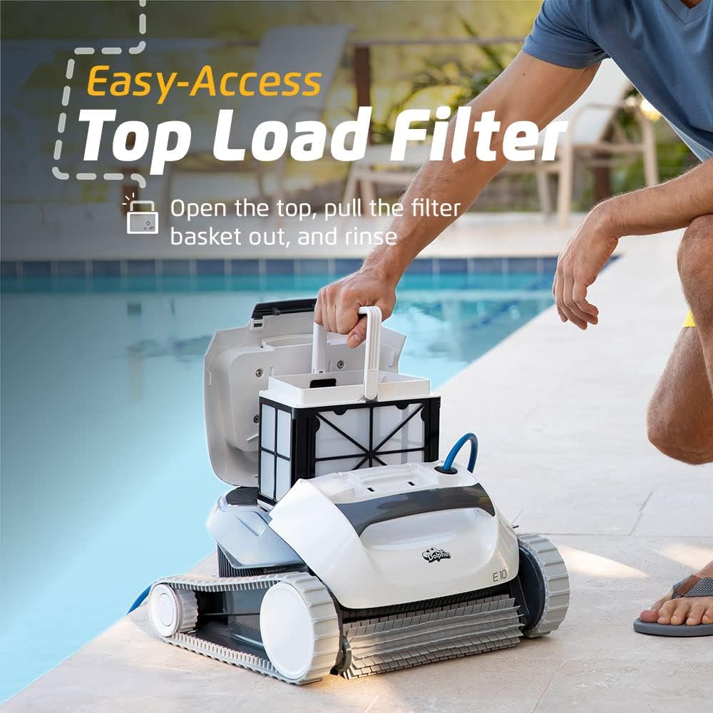 Robotic Pool Vacuum Cleaner All Pools up to 30 FT
