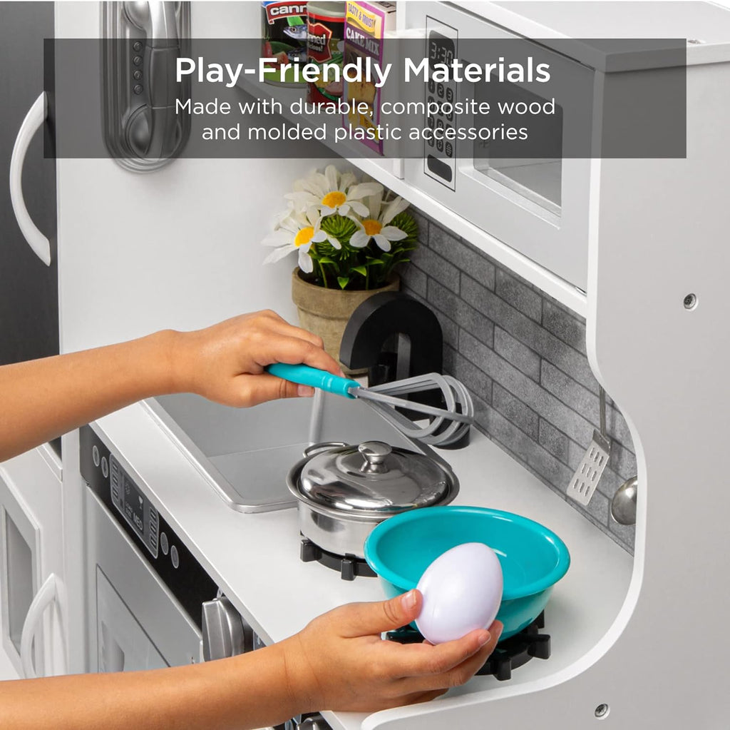 Best Pretend Kitchen Wooden Toy Set for Kids