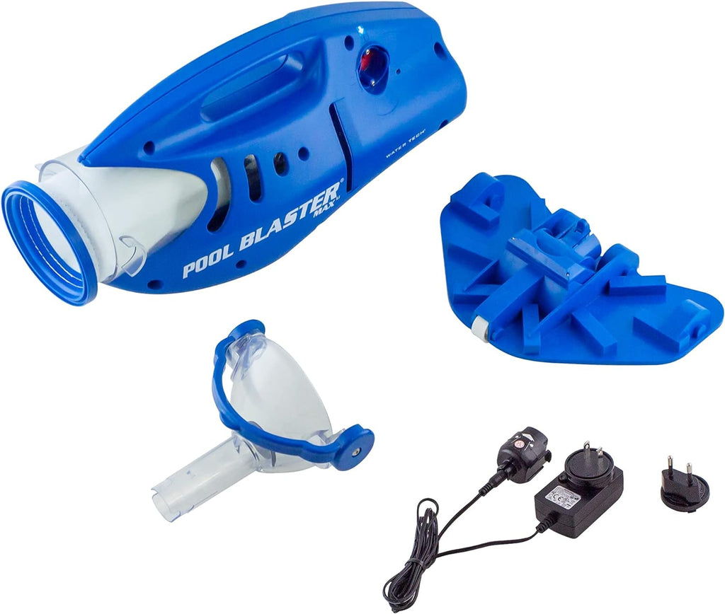 POOL BLASTER Max CG Commercial Grade Cordless Rechargeable Pool Vacuum Cleaner, High Capacity, Increased Power, 60 Min Run Time, Handheld, Hoseless, for In-Ground and Above Ground Pools
